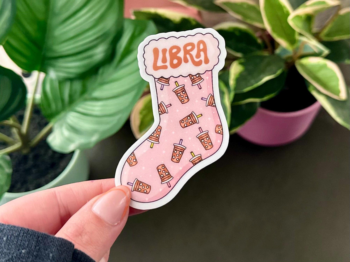 Libra Stocking sticker