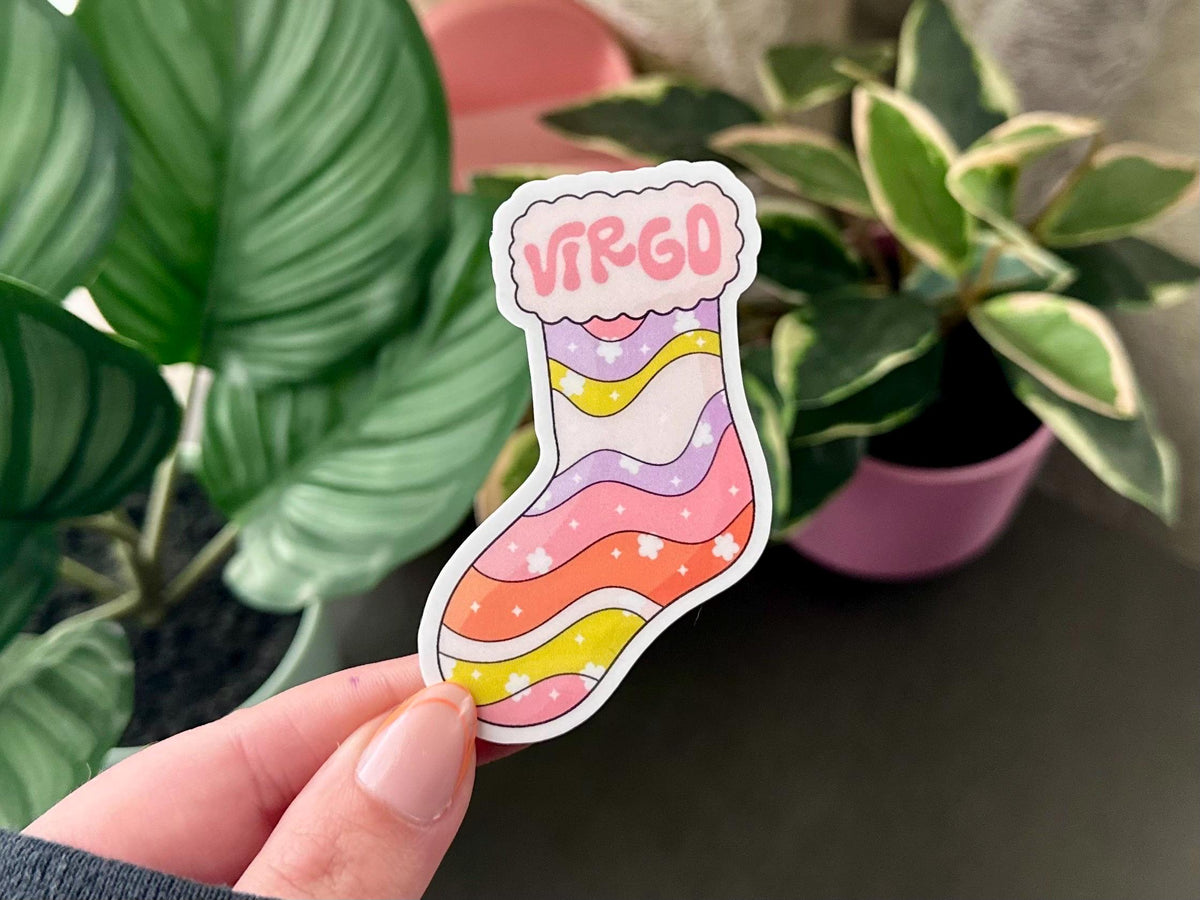 Virgo Stocking sticker