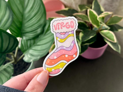 Virgo Stocking sticker