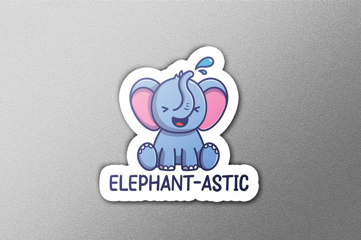 Ele-phantastic sticker – view 2