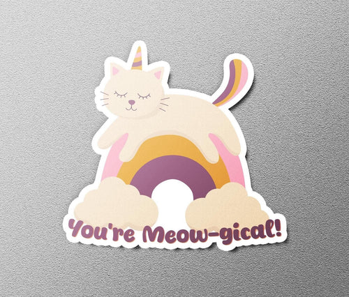 Cute Magical Cat sticker