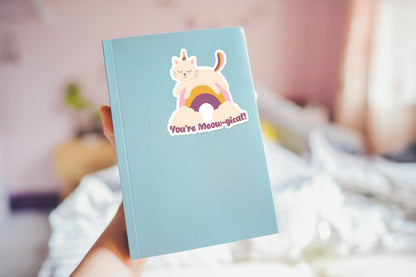 Cute Magical Cat sticker – view 4