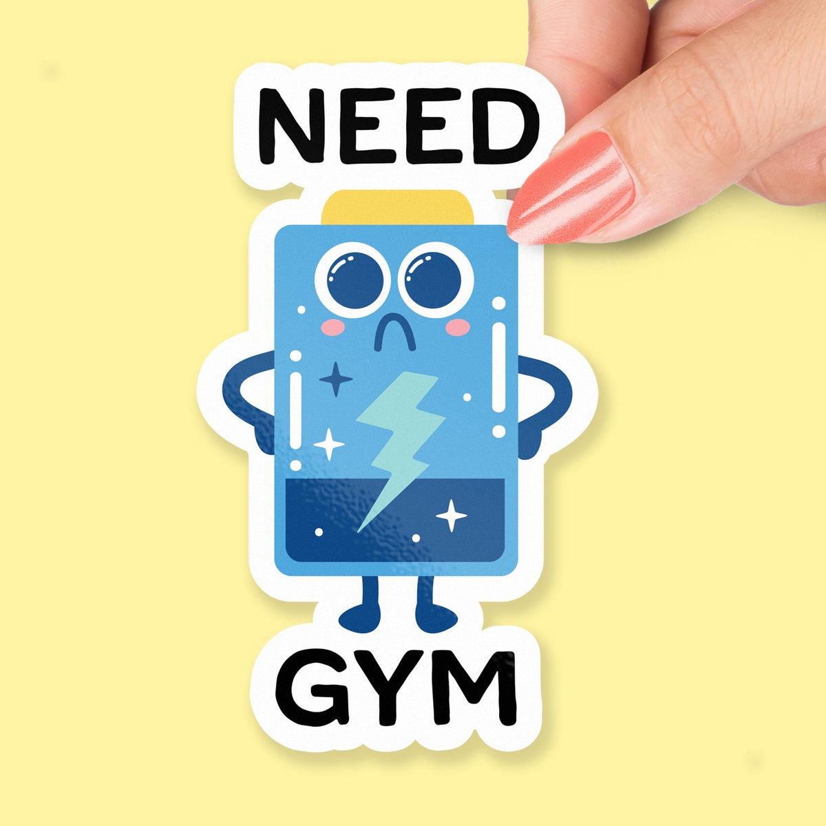 Need Gym sticker, fitness humor