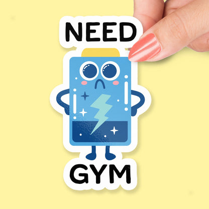 Need Gym sticker, fitness humor