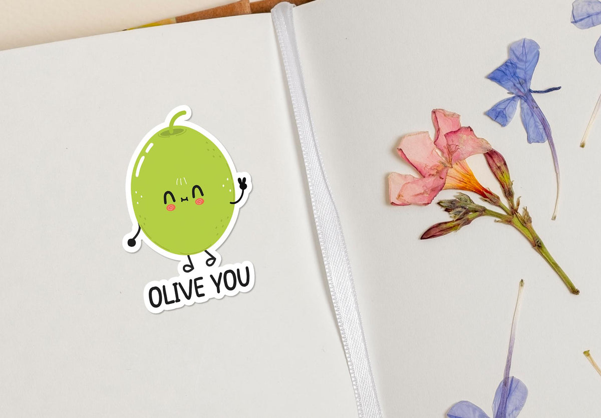 Olive You sticker, i love you – view 3