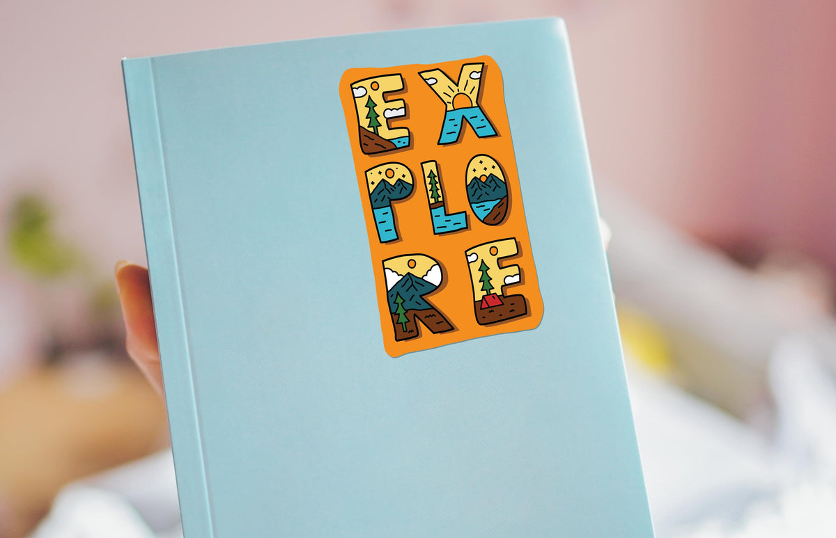Explore sticker, adventure design – view 4