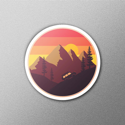 Off-Road Adventure sticker, nature exploration – view 2