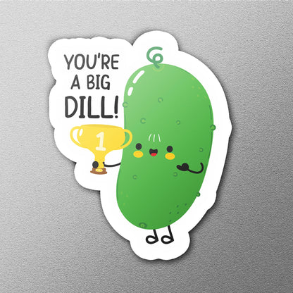 You're a Big Dill sticker, funny pun – view 3