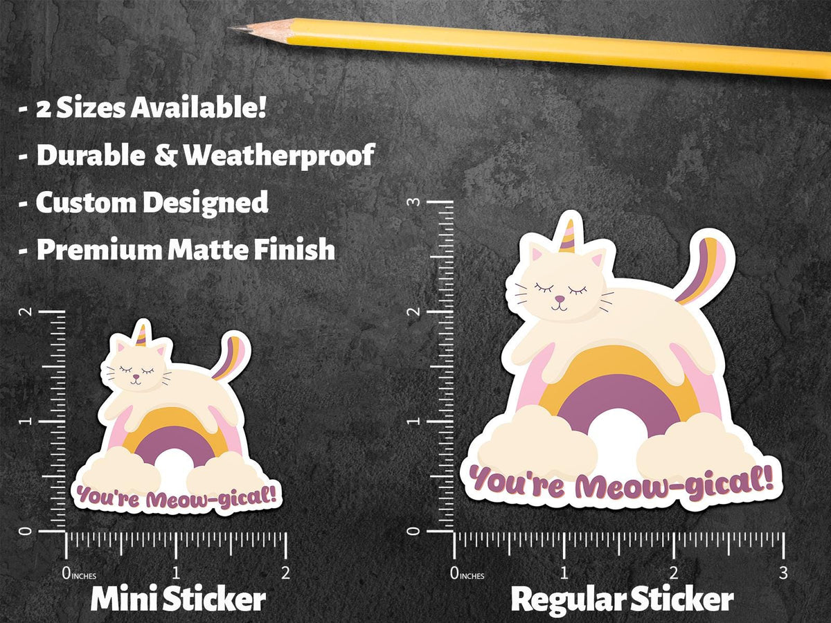 Cute Magical Cat sticker – view 2