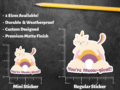 Cute Magical Cat sticker – view 2