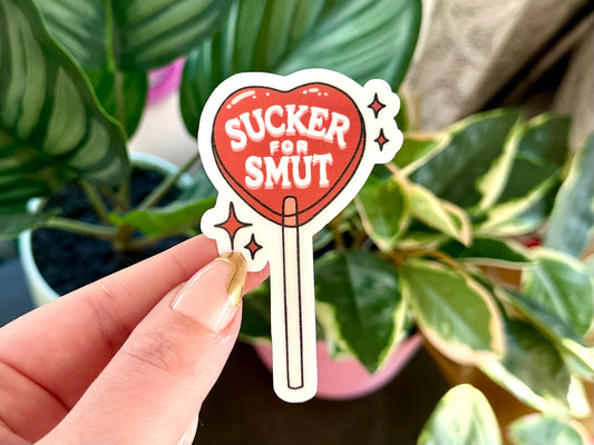 Sucker for Smut sticker