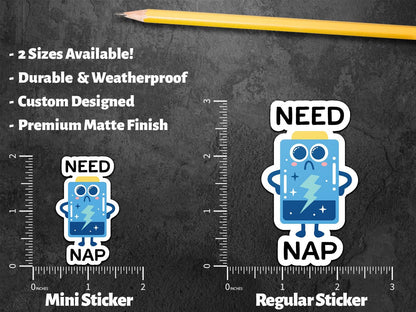 Need Nap sticker – view 2