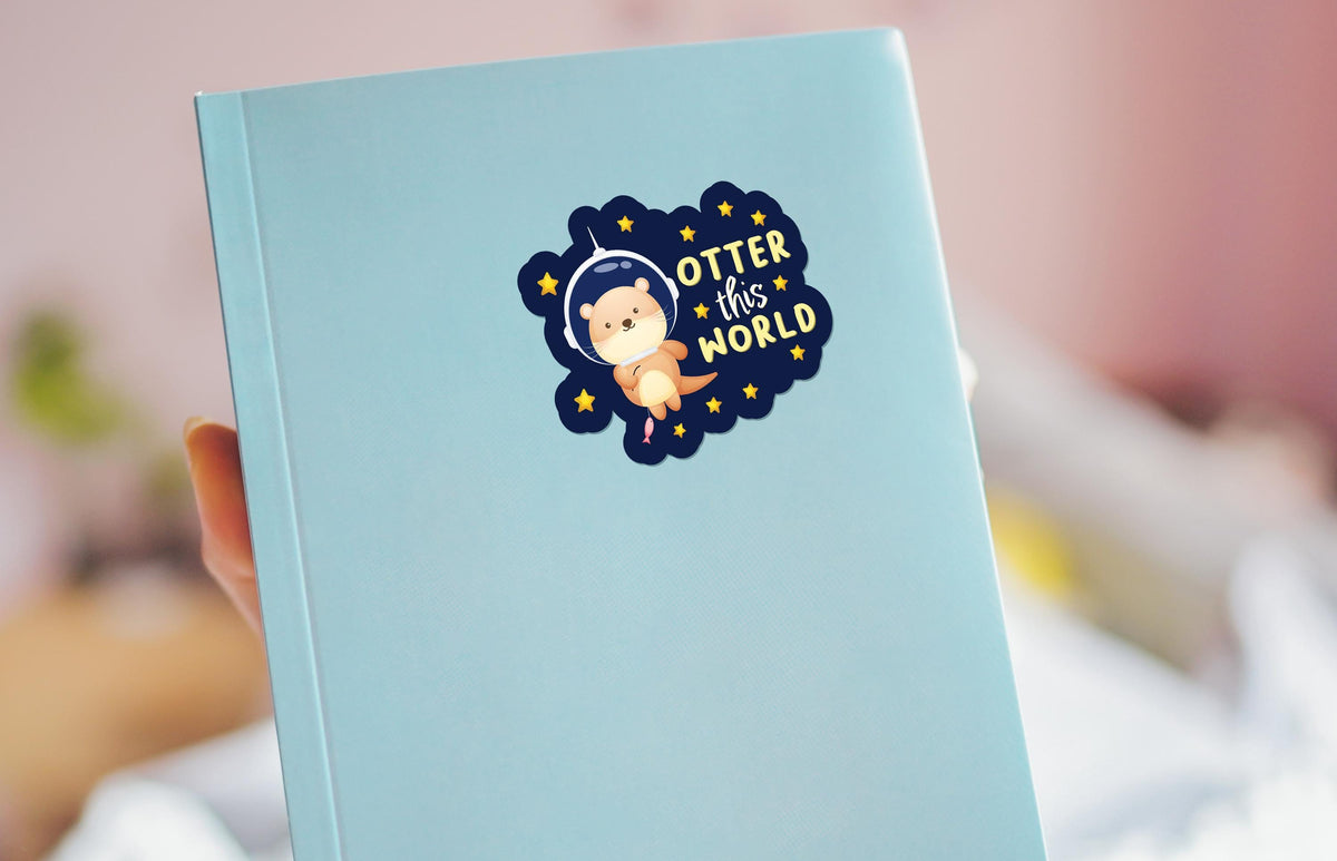 Otter This World sticker – view 3