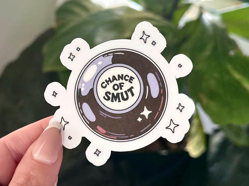 Chance of Smut 8 Ball sticker