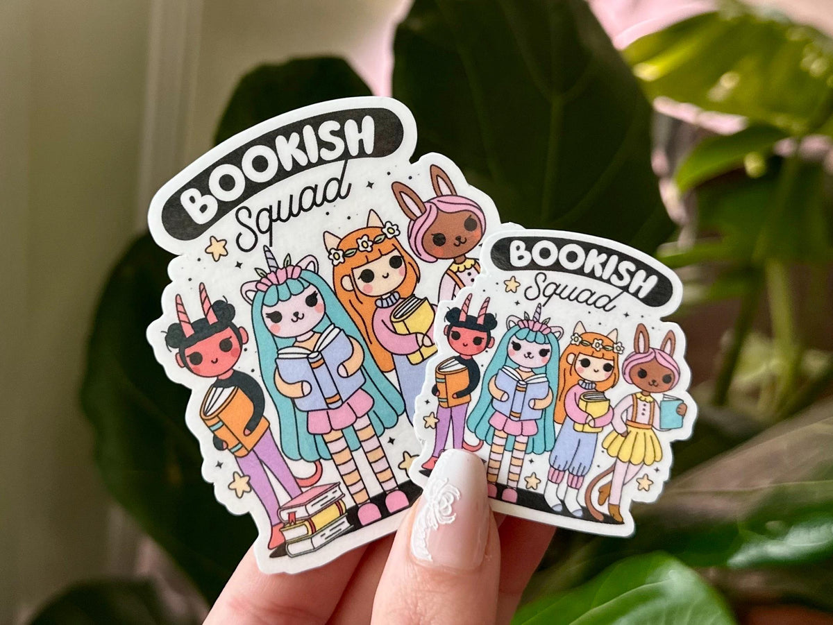 Bookish Squad sticker – view 2