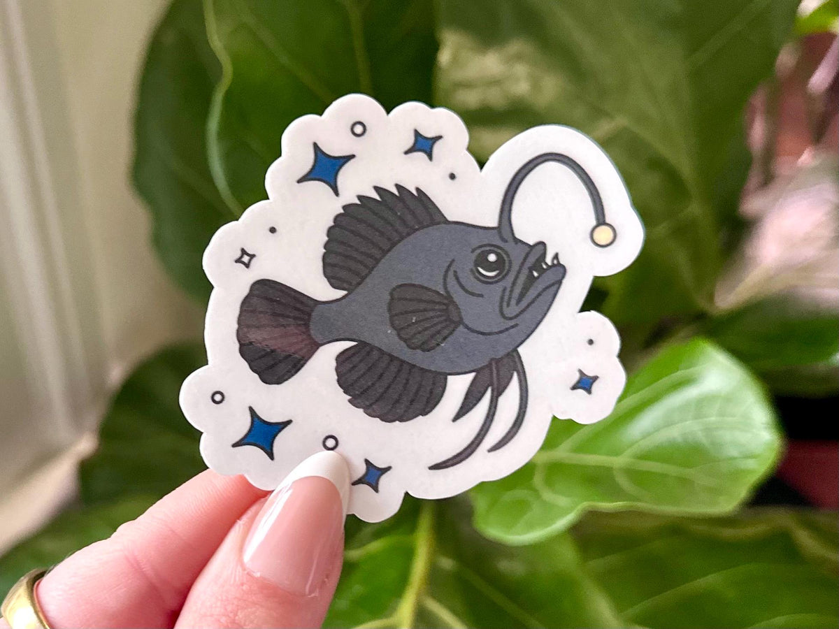 Angler Fish sticker