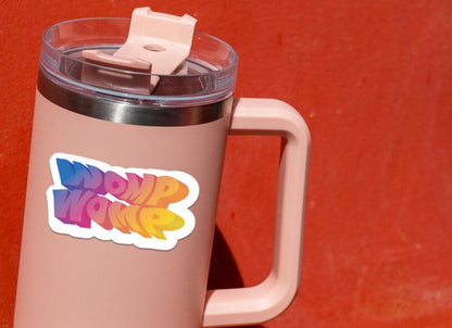 Womp Womp sticker, sarcastic humor – view 4