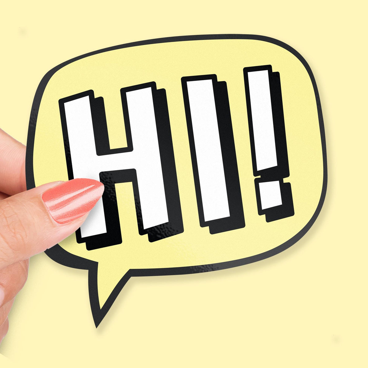 Minimalist Conversation sticker