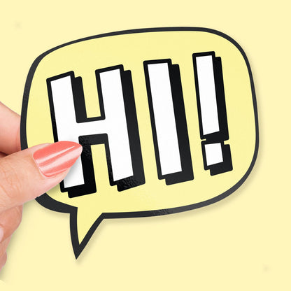 Minimalist Conversation sticker