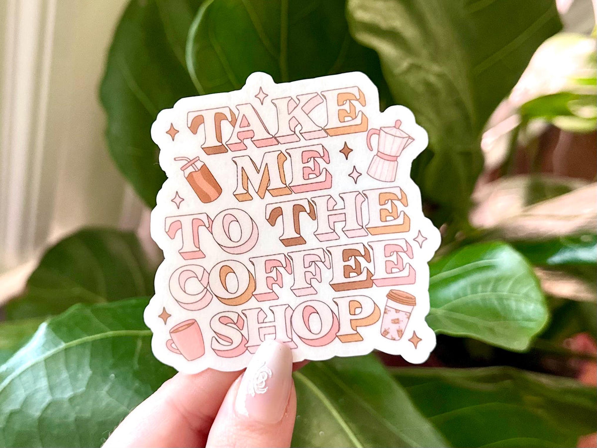 Coffee Shop sticker