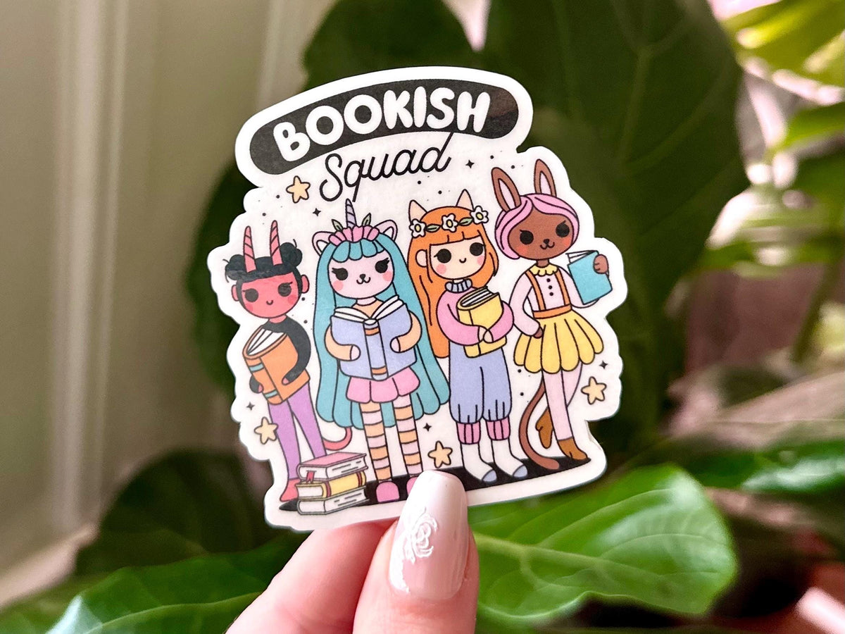 Bookish Squad sticker