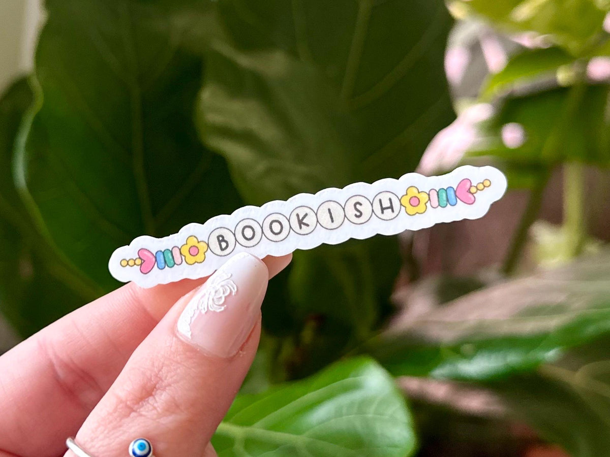Bookish sticker