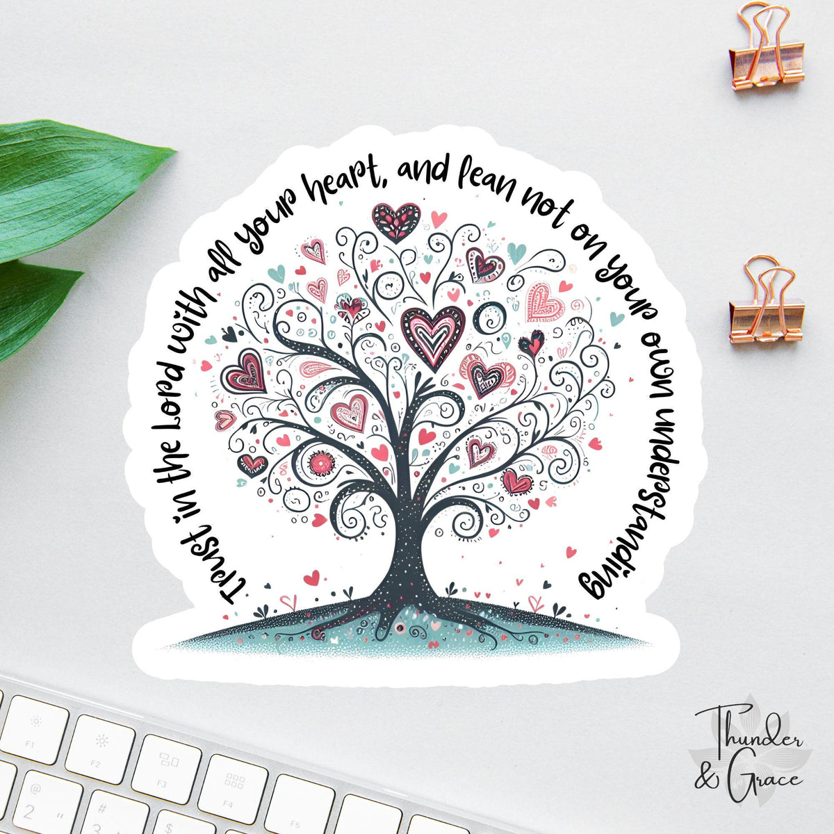 Trust in the Lord with All Your Heart sticker