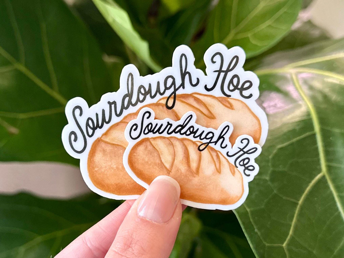 Sourdough Hoe sticker – view 2