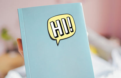 Minimalist Conversation sticker – view 3