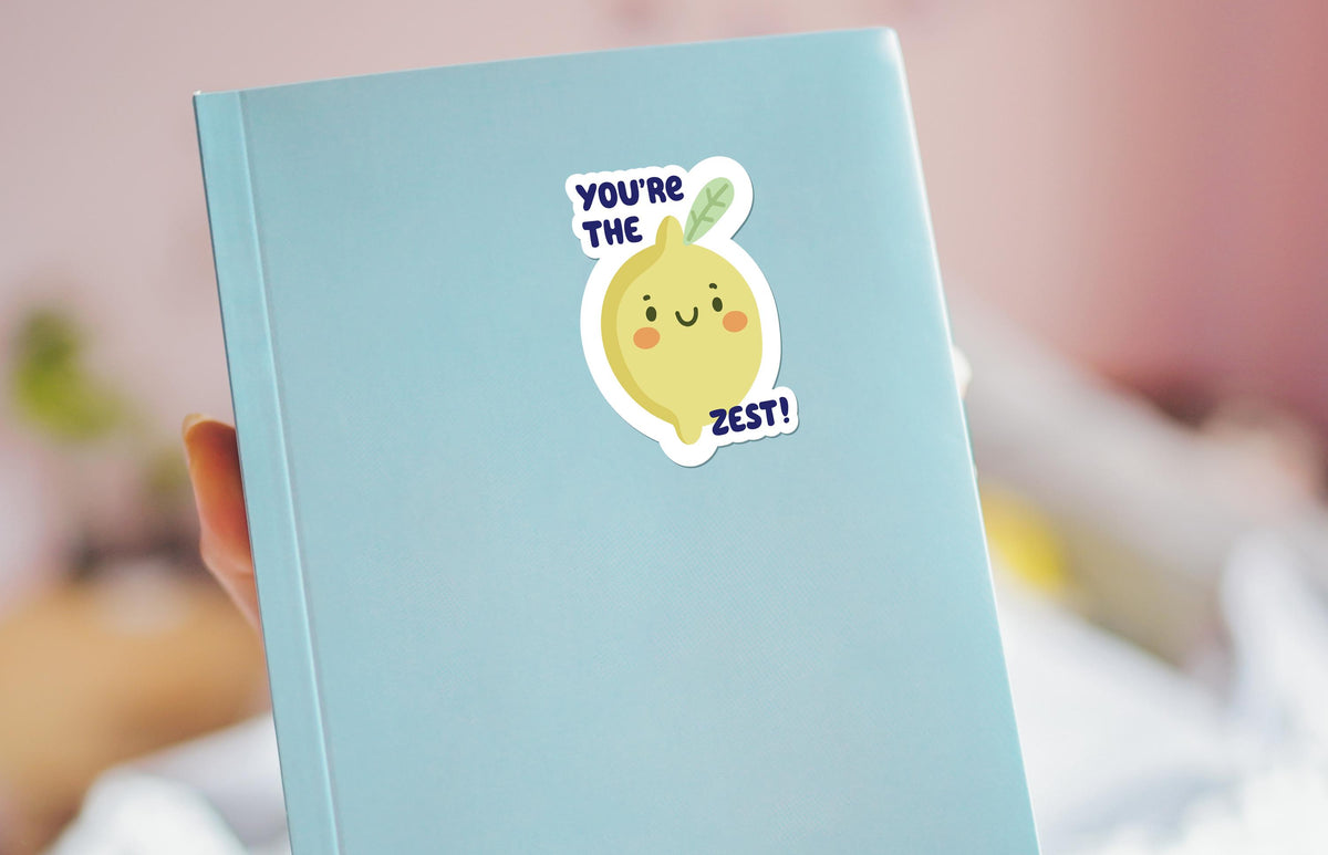 You're the Zest sticker, cute lemon pun – view 3