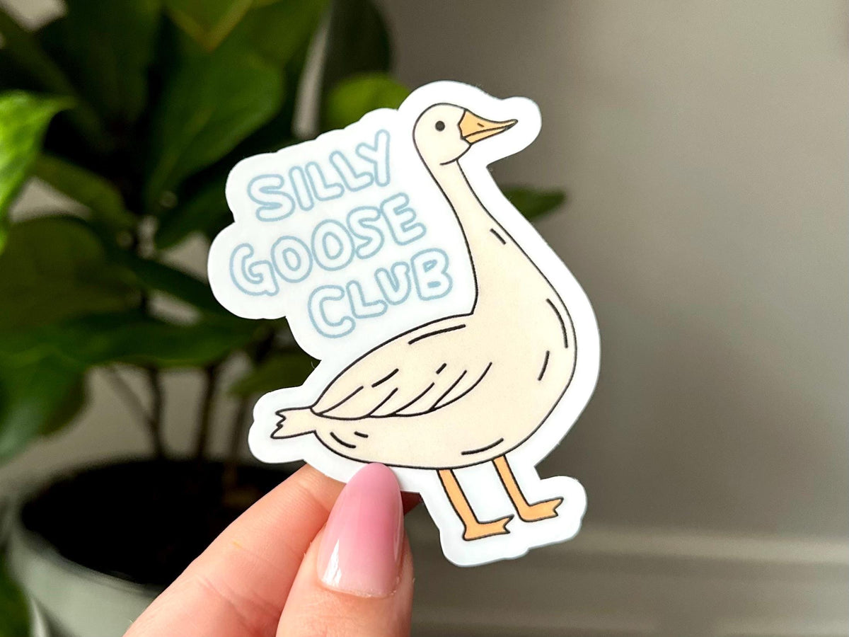 Silly Goose Club sticker