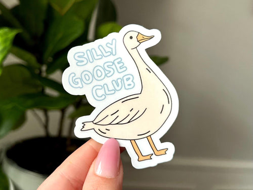 Silly Goose Club sticker