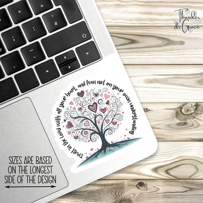 Trust in the Lord with All Your Heart sticker – view 2