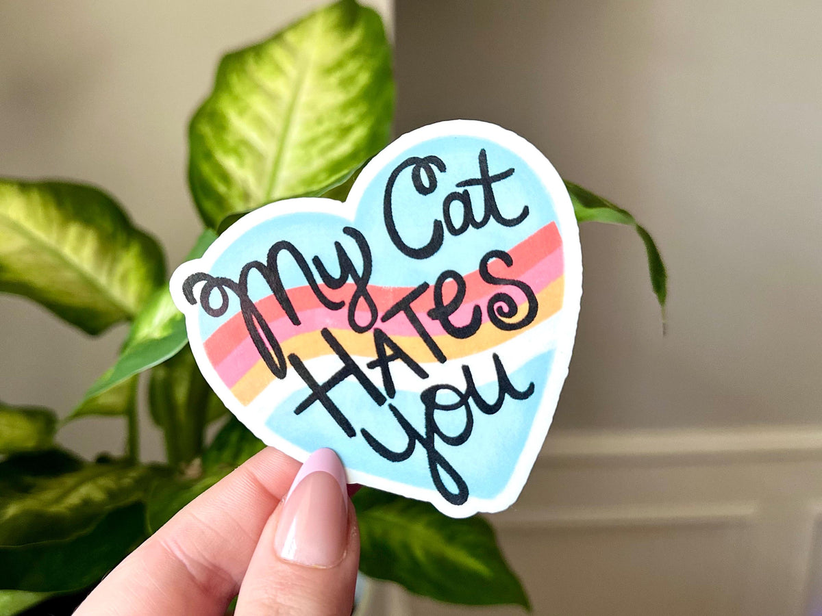 My Cat Hates You sticker