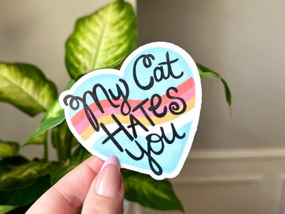 My Cat Hates You sticker