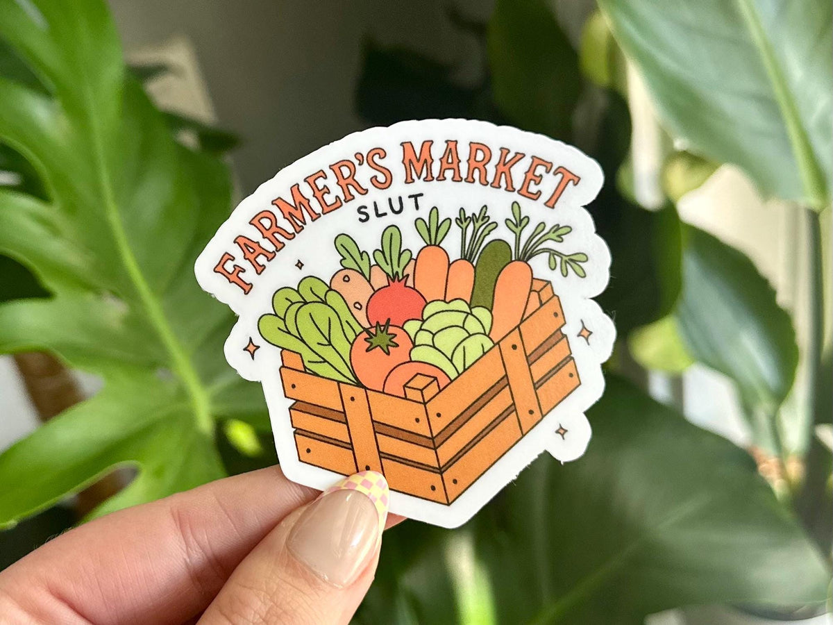 Farmers Market Vegetables sticker