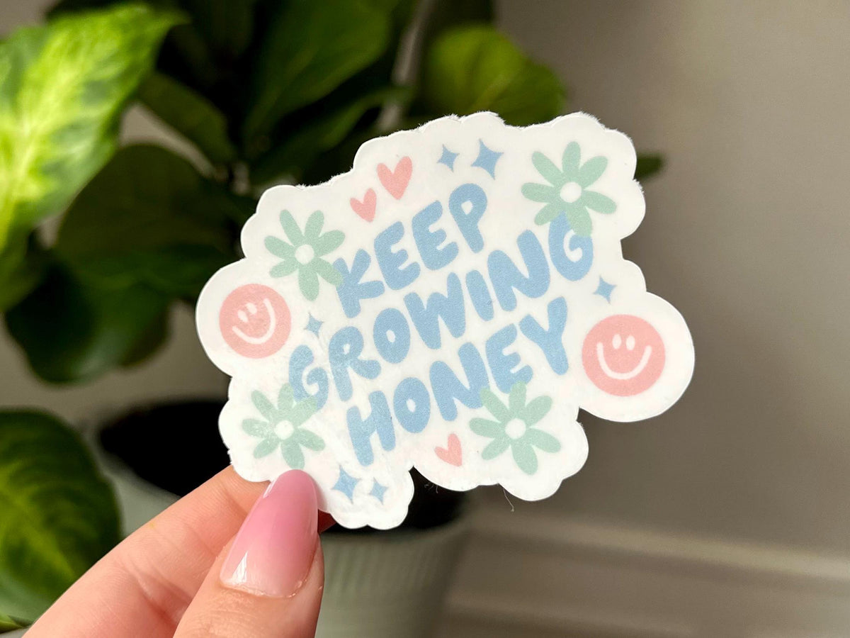 Keep Growing Honey sticker