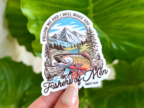 Fishers of Men sticker