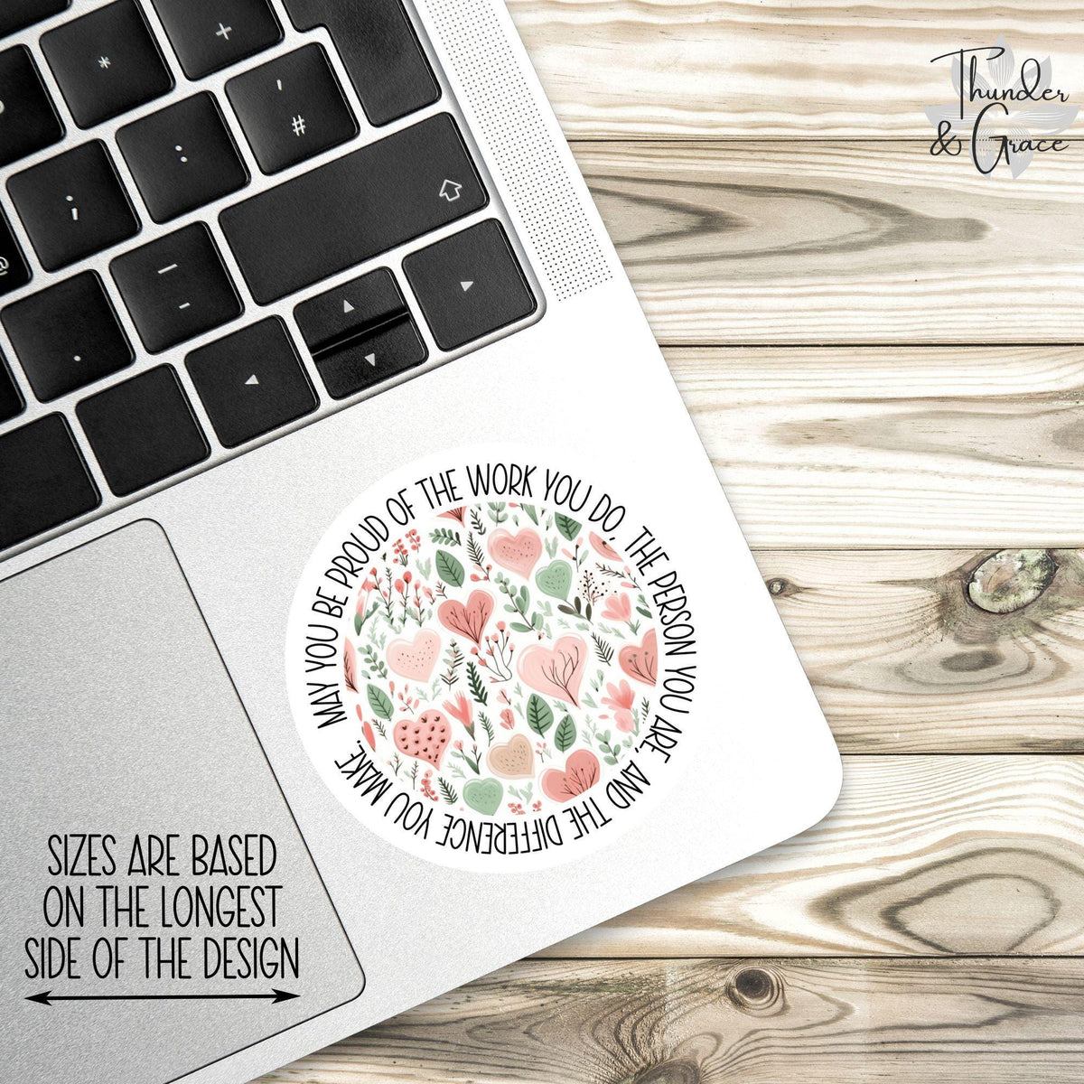 May You Be Proud of the Work You Do sticker, mother's day – view 2