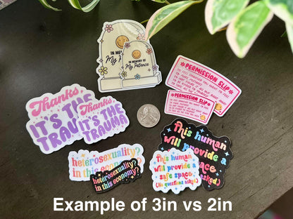 Effed Up Time to Be Alive sticker – view 3
