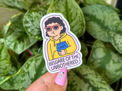 Beware of the People Pleaser sticker – view 3