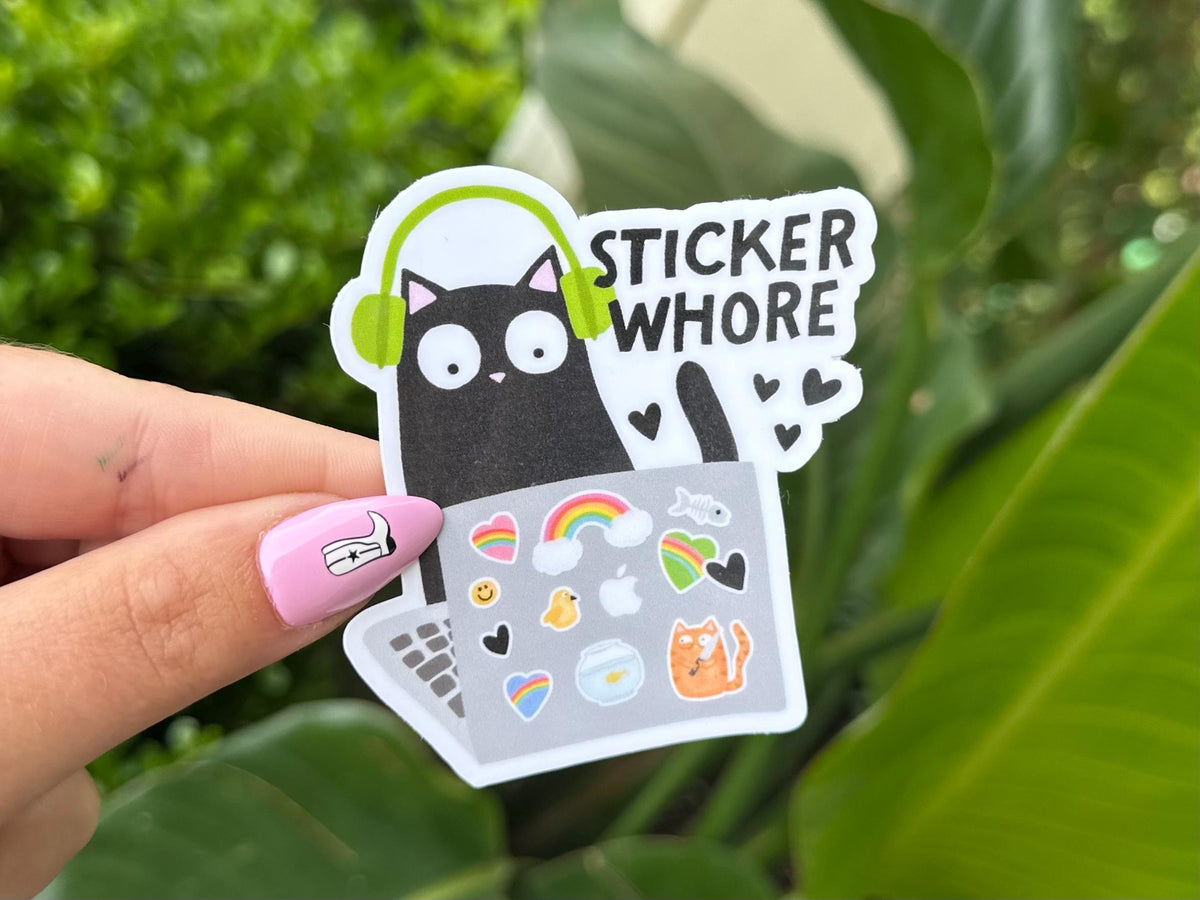 Whore sticker