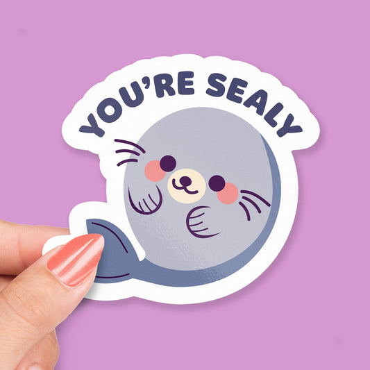 You're Sealy! You're Silly sticker