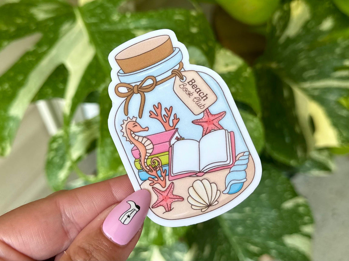 Beach Book Club sticker