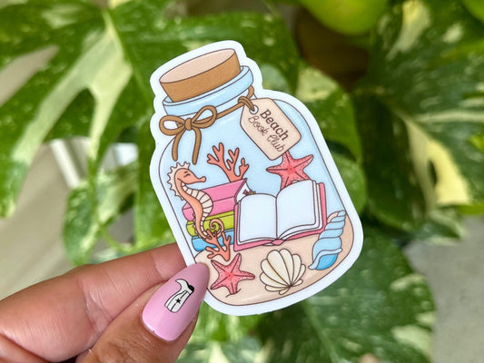 Beach Book Club sticker