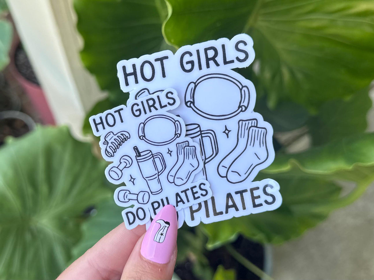 Hot Girls Do Pilates sticker – view 2