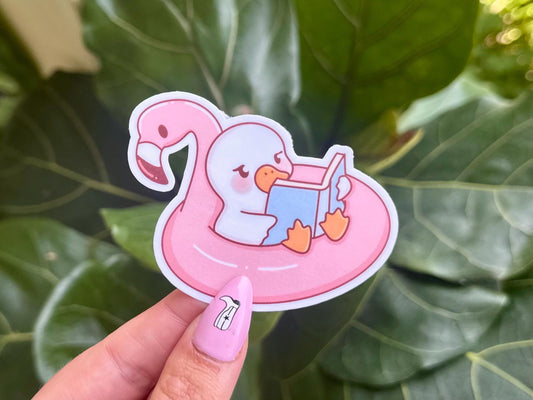 Summer Reading Duck sticker