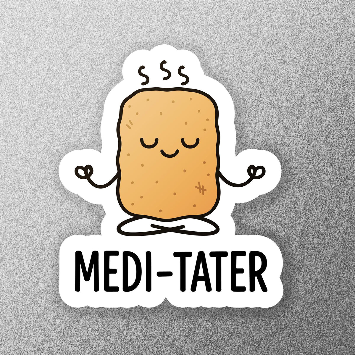 Meditate Medi Tater sticker – view 4