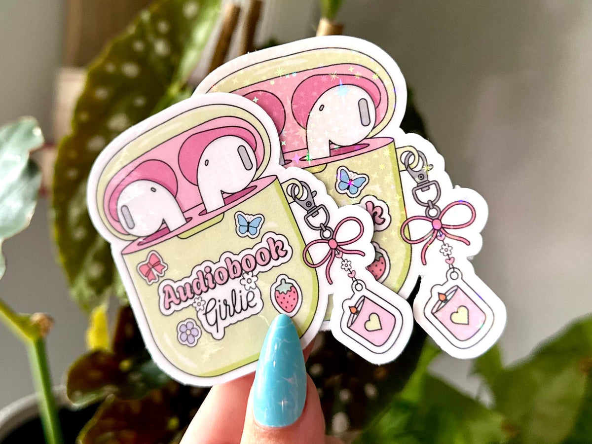 Audiobook Girlie sticker – view 2