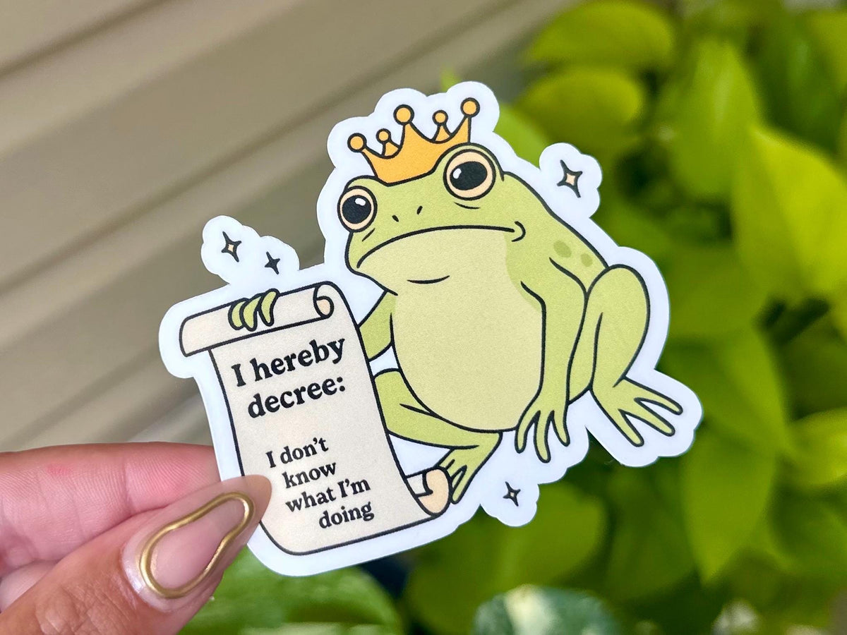 I Don't Know What I'm Doing sticker